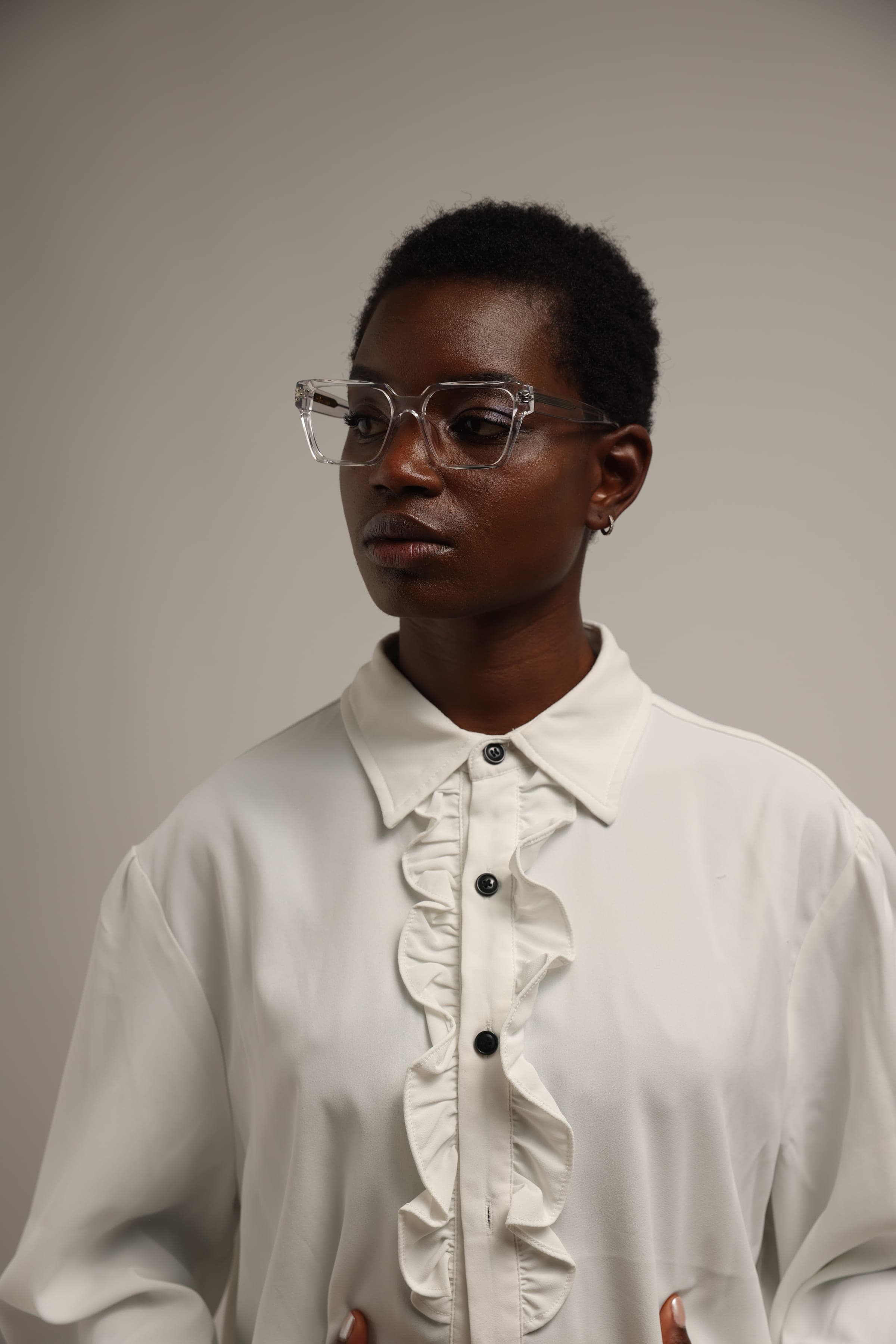 Célébrité portant lunettes LUJIA