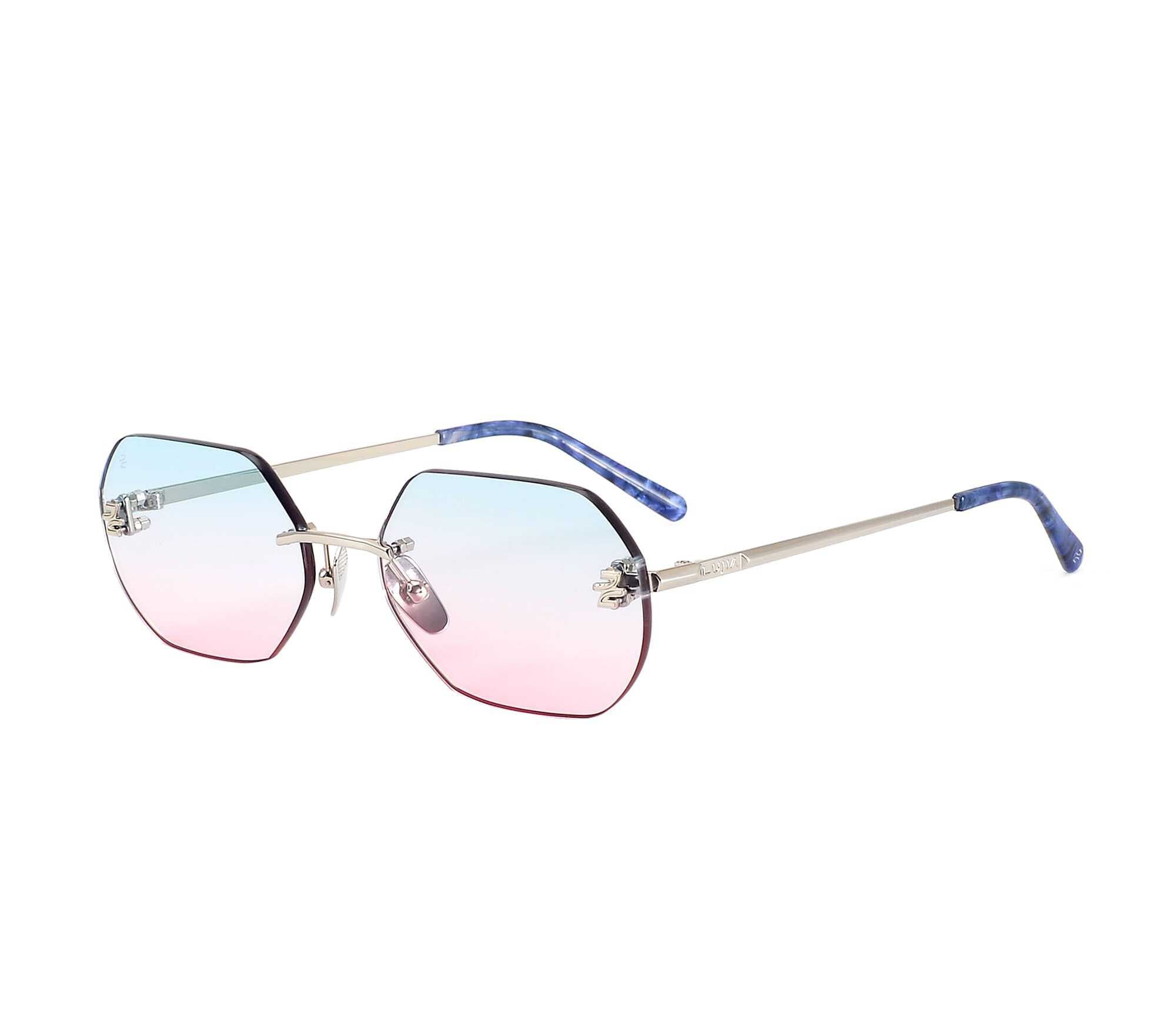 LJ001 Silver Blue Purple