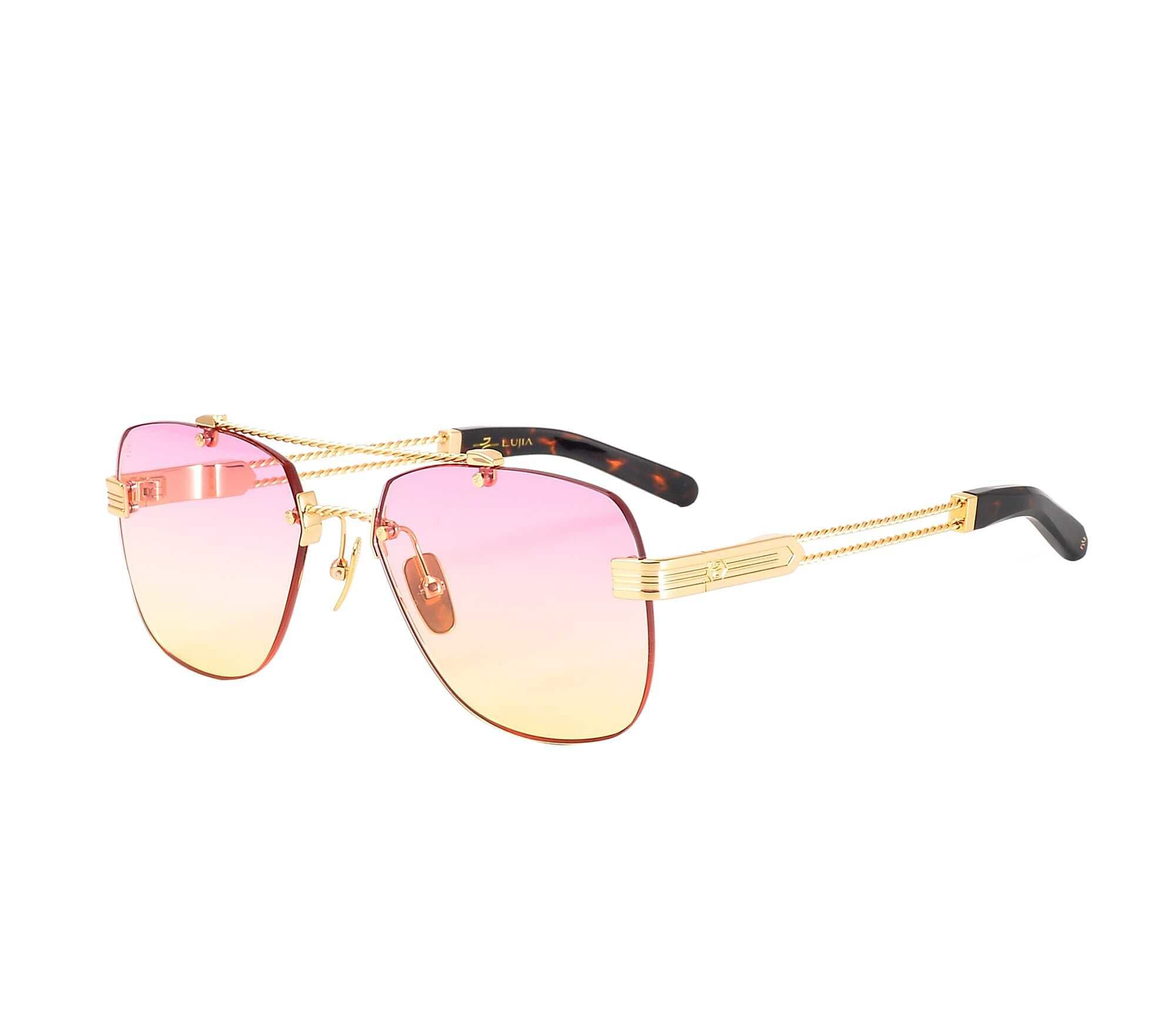 LJ002 Gold Purple Orange
